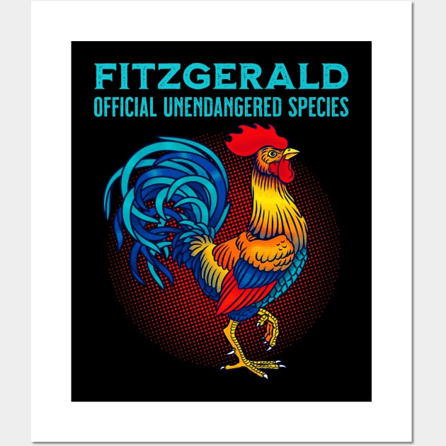 Fitzgerald Georgia Official Unendangered Species Souvenir Wall Art by grendelfly73